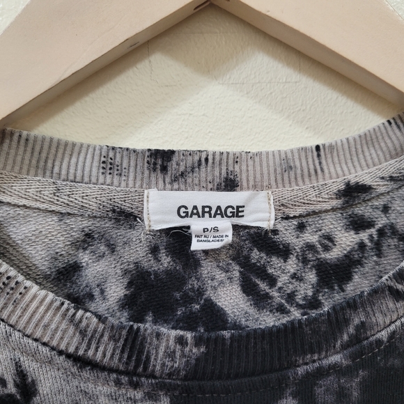 Garage stassie cropped tie dye sweater - Picture 8 of 8